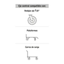 ROUE BROUETTE 5 TRUPER 45478