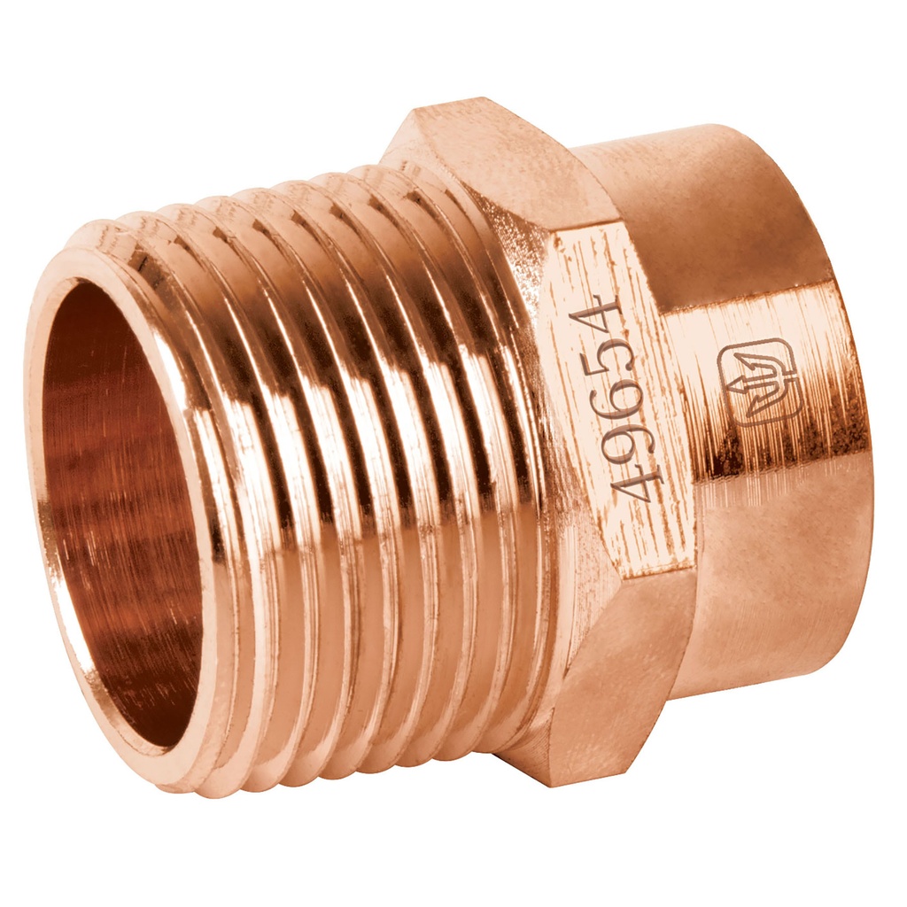 ADAPTEUR MALE CUVRE 3/4 FOSET 49654