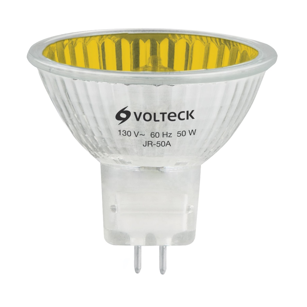 AMPOULE HALOGENE JAUNE 50W VOLTECK 47256