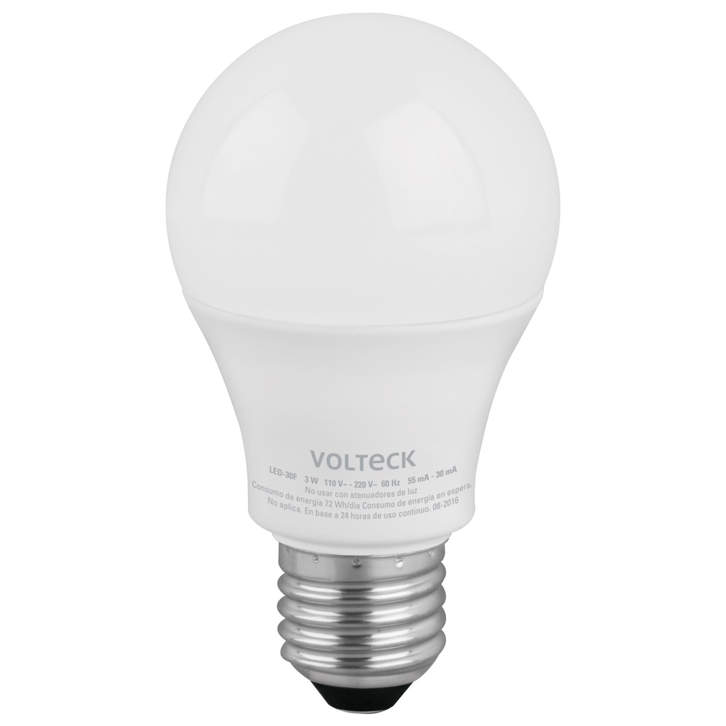 AMPOULE LED 3W PK/4 VOLTECK 46863