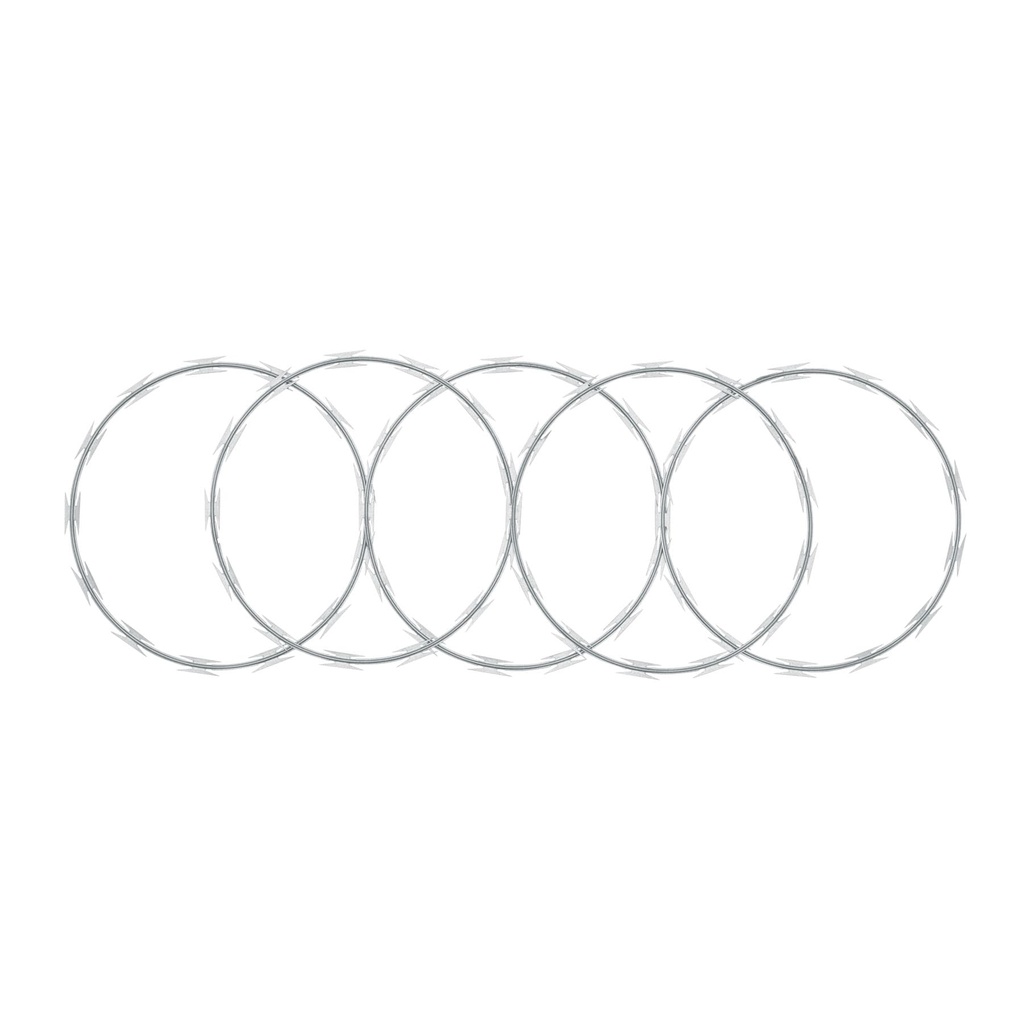 BARBELE RAZOR WIRE 18" 26FT TRUPER 44920