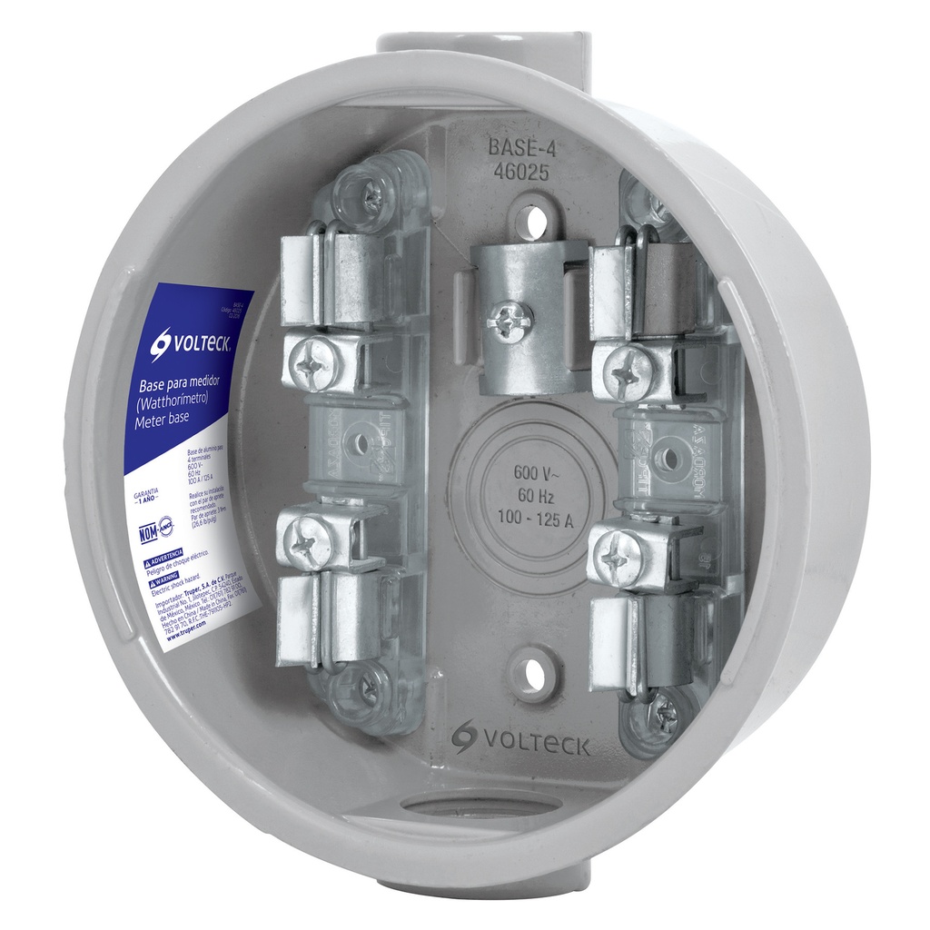 BASE COMPTEUR 600V VOLTECK 46025