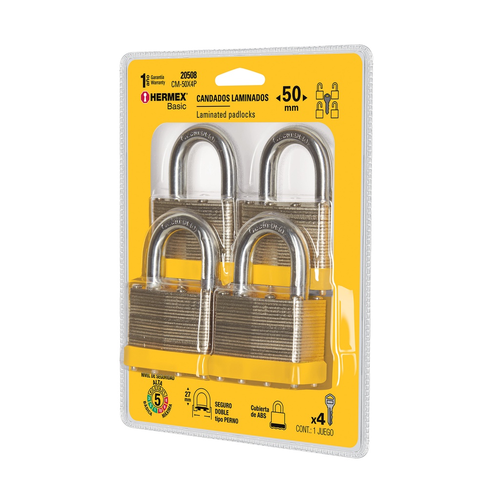 CADENAS 50MM PK/4 HERMEX 20508