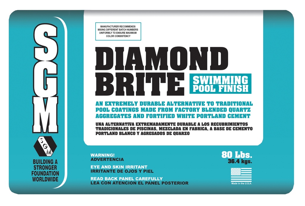 SGM FRENCH GRAY DIAMOND BRITE 80LBS