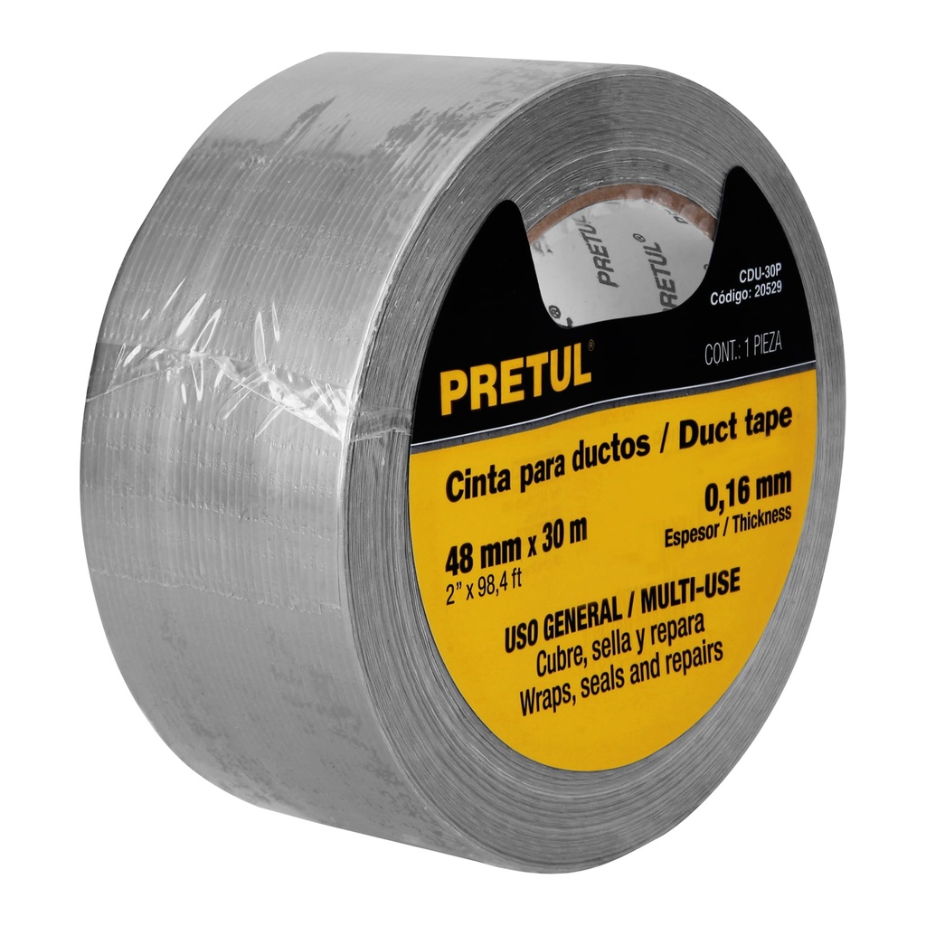 DUCT TAPE 2x98FT PRETUL 20529