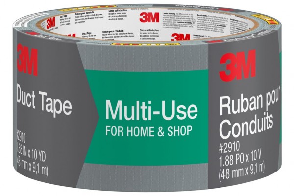 DUCT TAPE GRIS 1.88*10YD 3M 2910-C