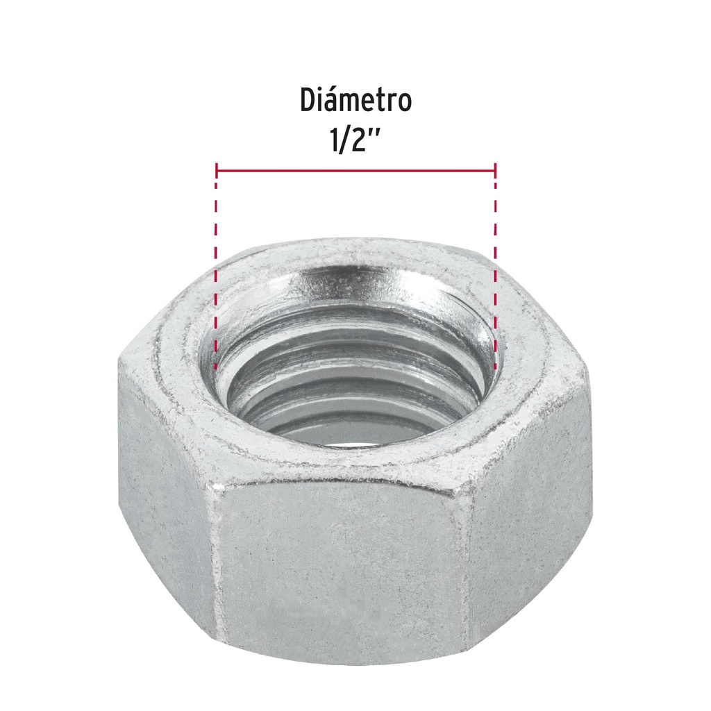 ECROU 1/2" PK/50 44552