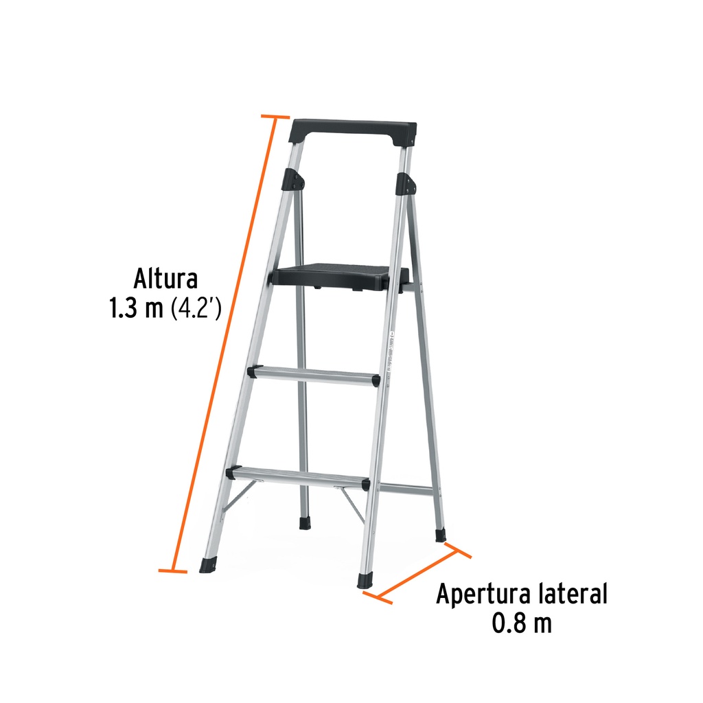 ESCABOT TRUPER 3 MARCHE ALUM 16764