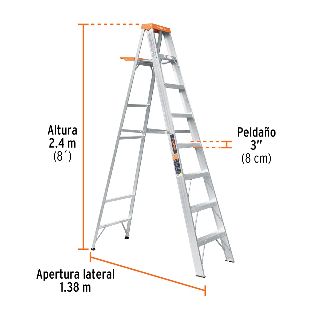 ESCABOT TRUPER 7FT ALUM 10337