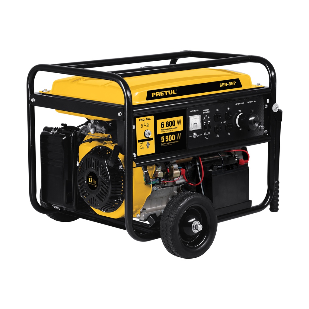 GENERATRICE GAS. 5.5KW PRETUL 26035