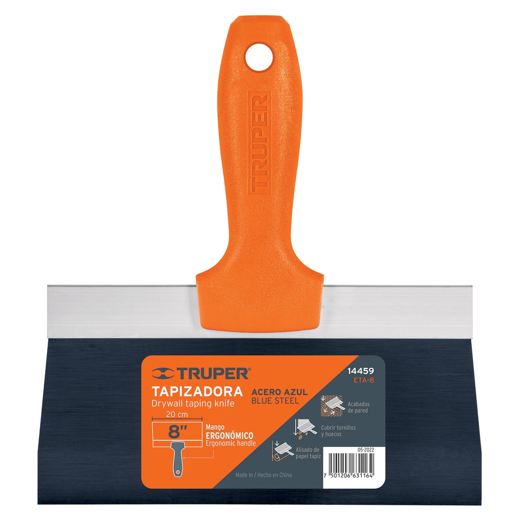 GRATTOIR TRUPER 8" METAL 14459