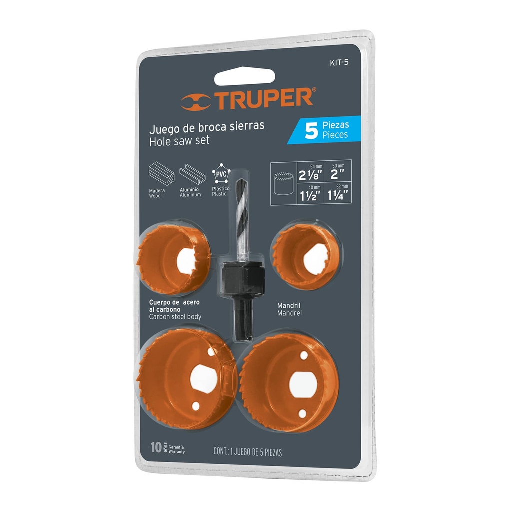 JEUX MECHE SERRURE 5PCS TRUPER 18081