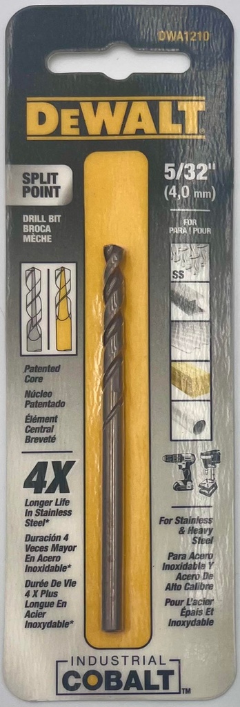 MECHE 5/32" DEWALT DWA1210