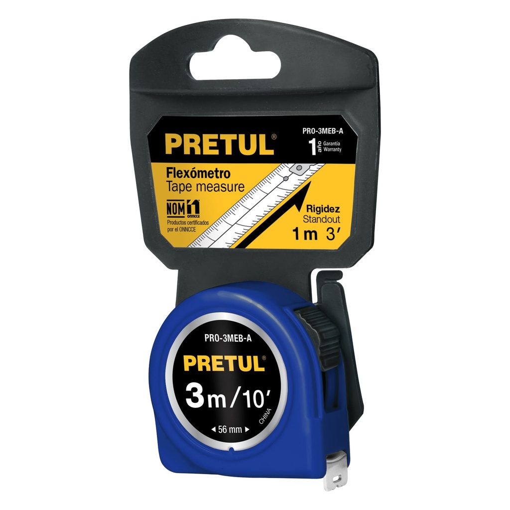 METRE 3M/10FT BLEU PRETUL 21609