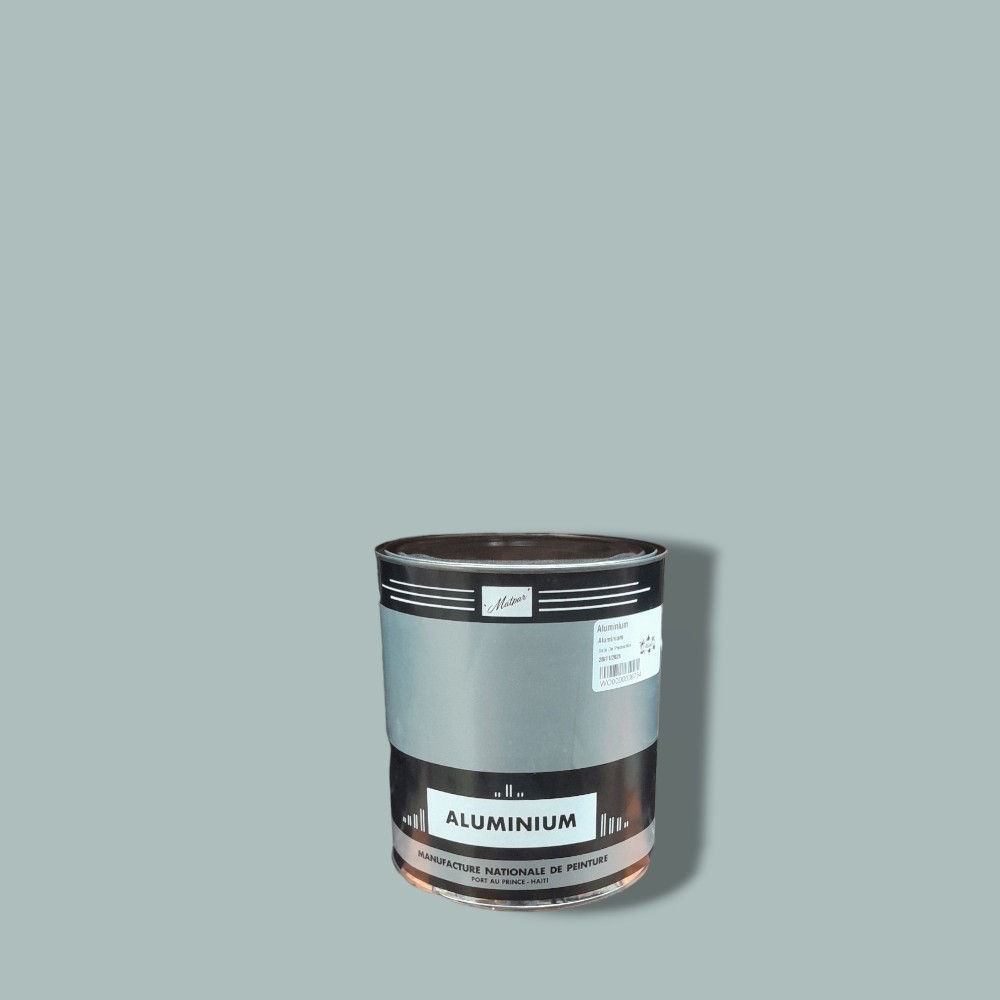 PEINTURE ALUMINIUM 1/4GL MATPA R