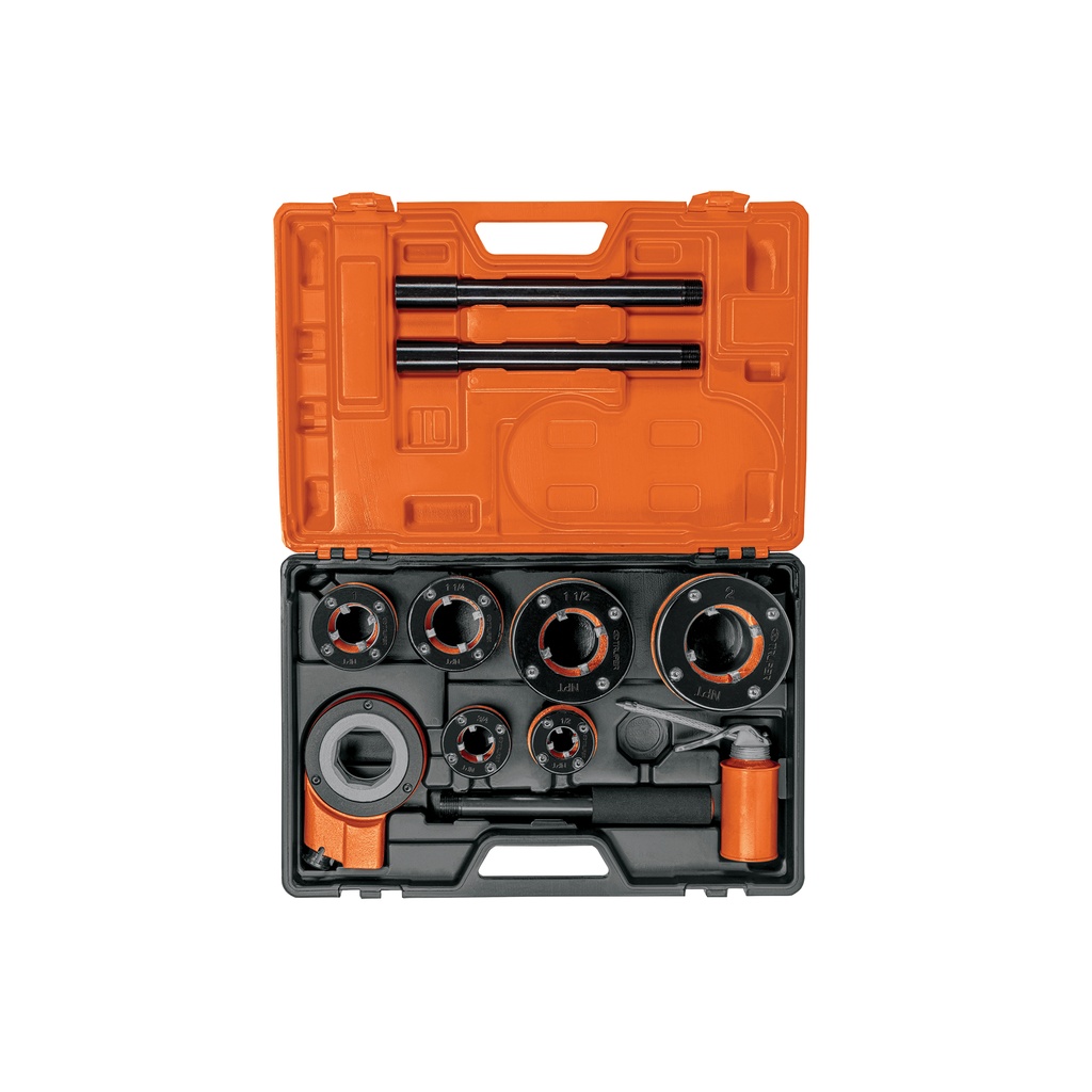 PIPE THREADER SET 1/2 10PCS TRUPER 13071