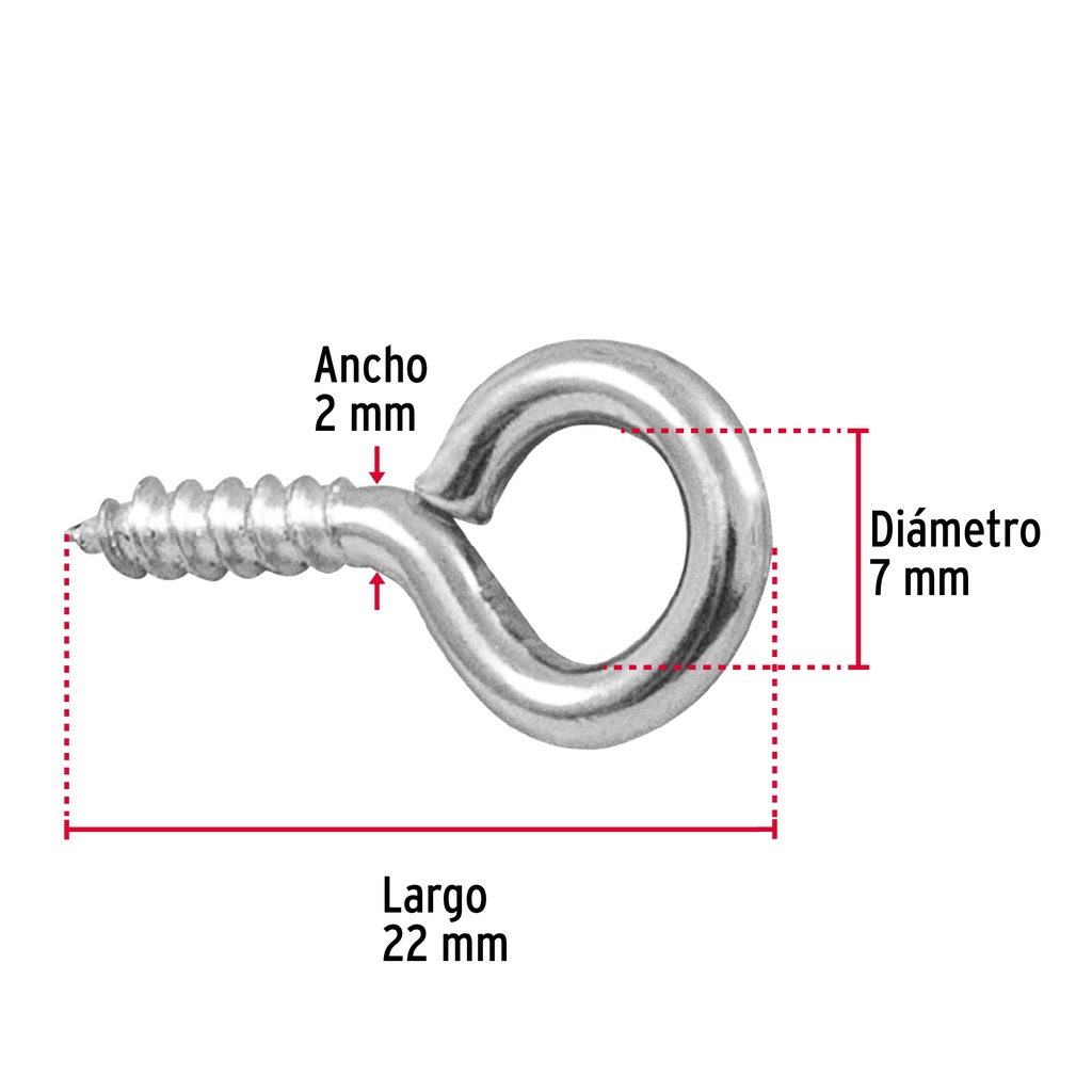 PITON FERME 17X40  44370