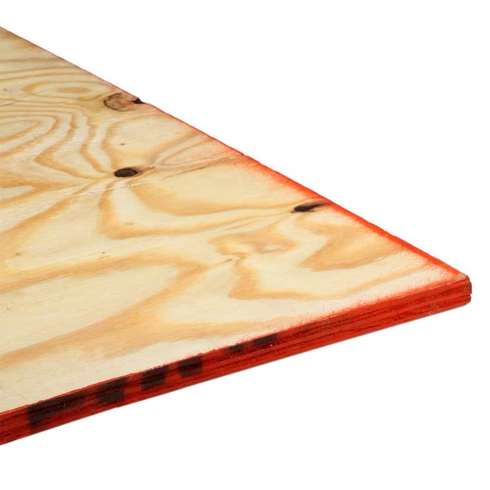 PLYWOOD 3/4 BRUT BORD ROUGE SUP