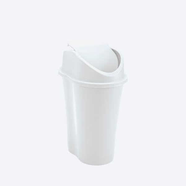 POUBELLE BLANC 2.62GL/10L RIMAX 8779