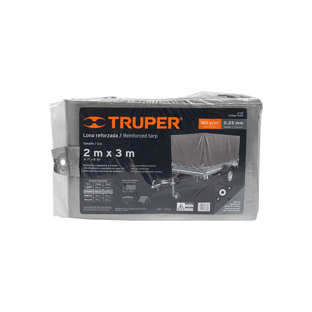 PUELAS TRUPER 2 X 3M 15361