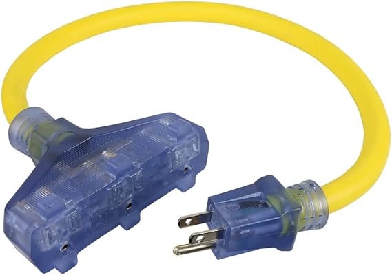 RALLONGE 2FT JAUNE PRIME AD050802AD