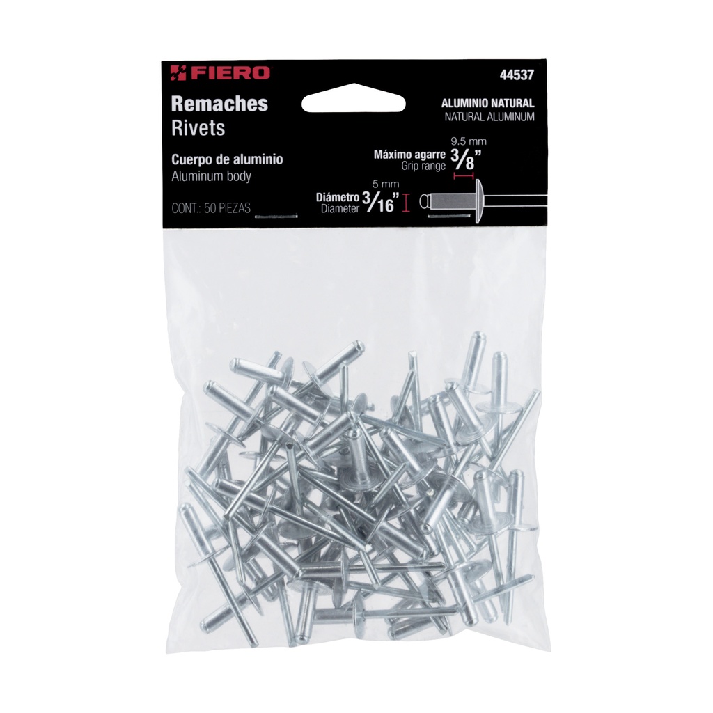 RIVET 3/16"X3/8" 44537