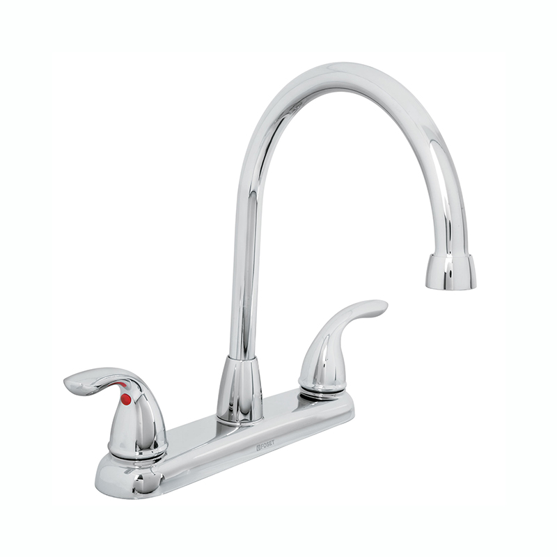 ROBINET EVIER DBLE 8" FOSET AQUA 49687