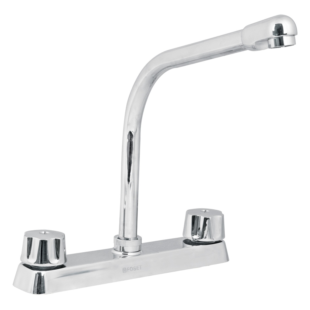 ROBINET EVIER DBLE 8" FOSET BASIC 49190