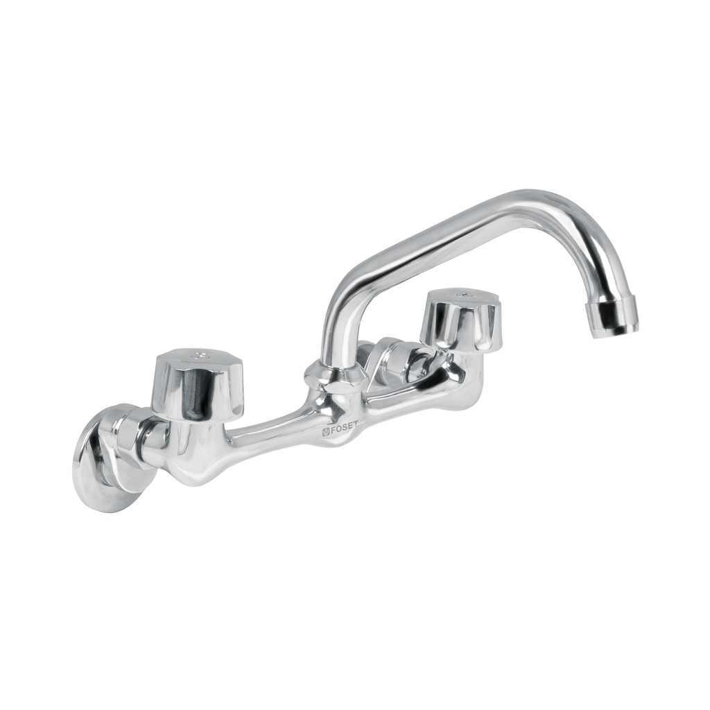 ROBINET EVIER DBLE CHROME FOSET AQUA 49447
