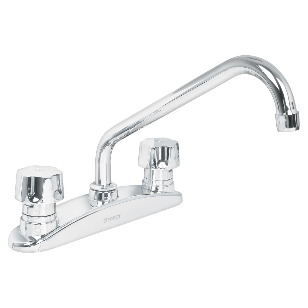 ROBINET EVIER DBLE FOSET AQUA 44480