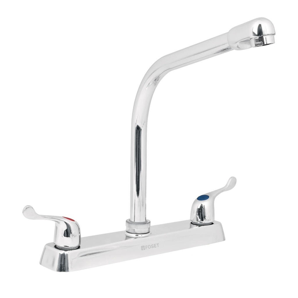 ROBINET EVIER DBLE FOSET BASIC 49191