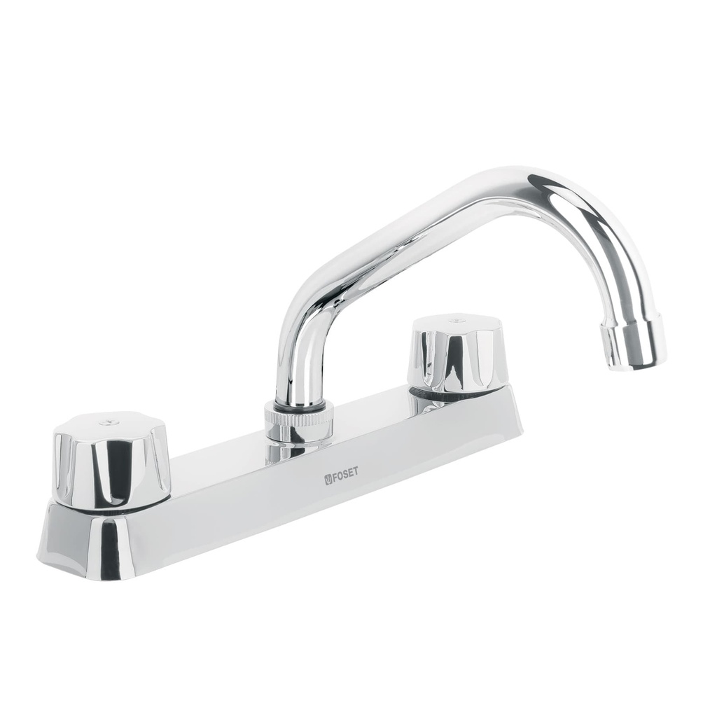 ROBINET EVIER DBLE FOSET BASIC 49238