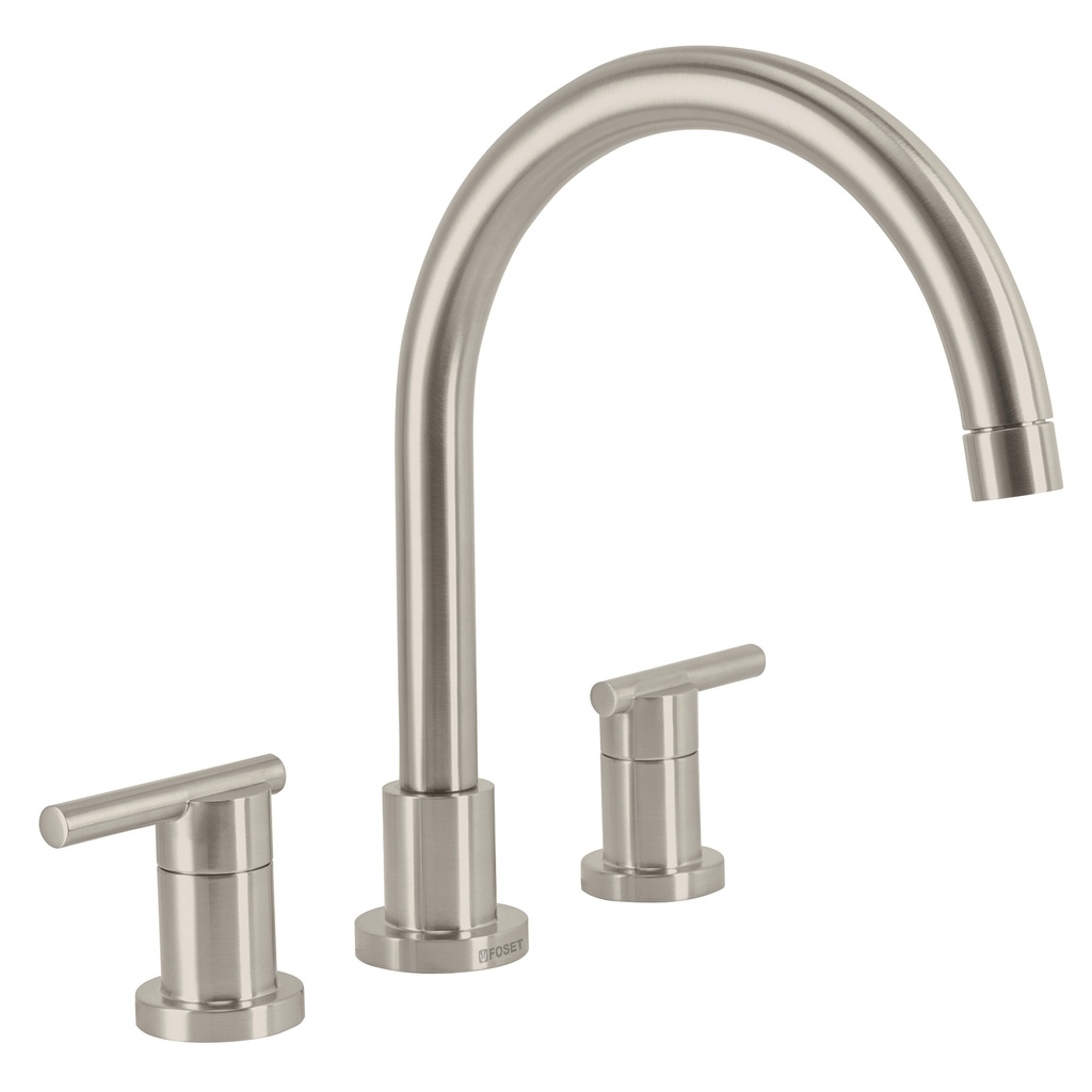 ROBINET EVIER DBLE SATIN FOSET ELEMENT 49922