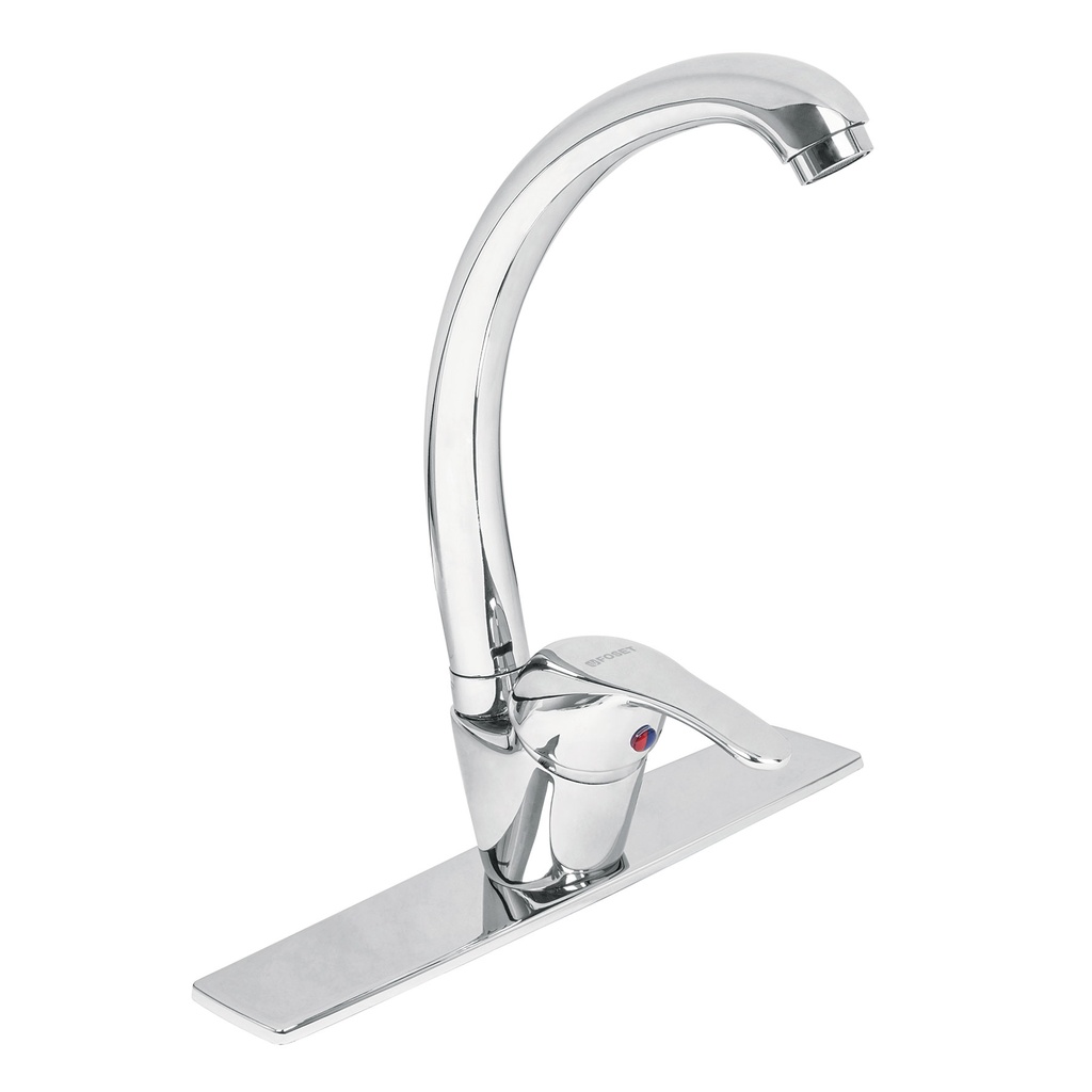 ROBINET EVIER SIMPLE INCURVE FOSET 49684