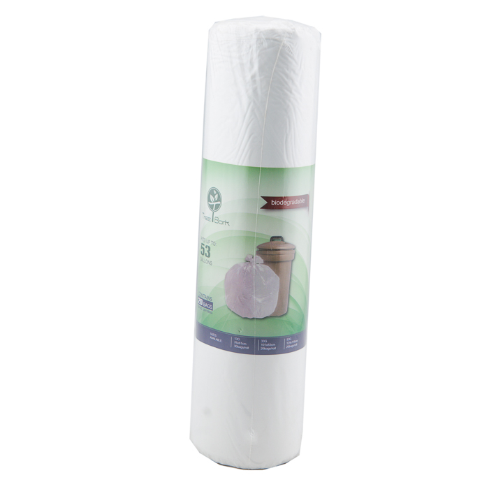 SAC POUBELLE BLANC 53G 9693