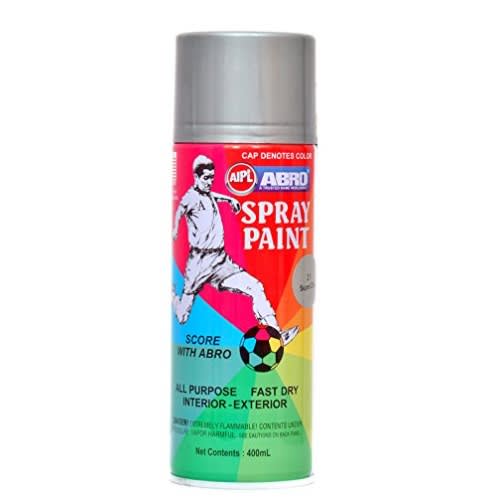 SPRAY PAINT ABRO ALUMINIUM