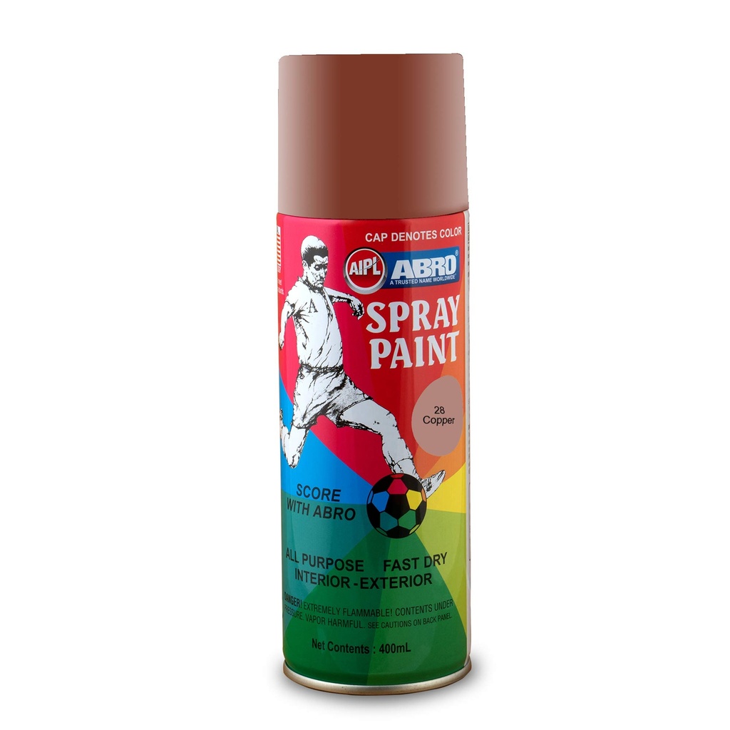 SPRAY PAINT ABRO COPPER 028