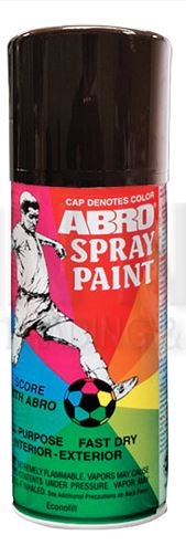 SPRAY PAINT ABRO DARK BROWN