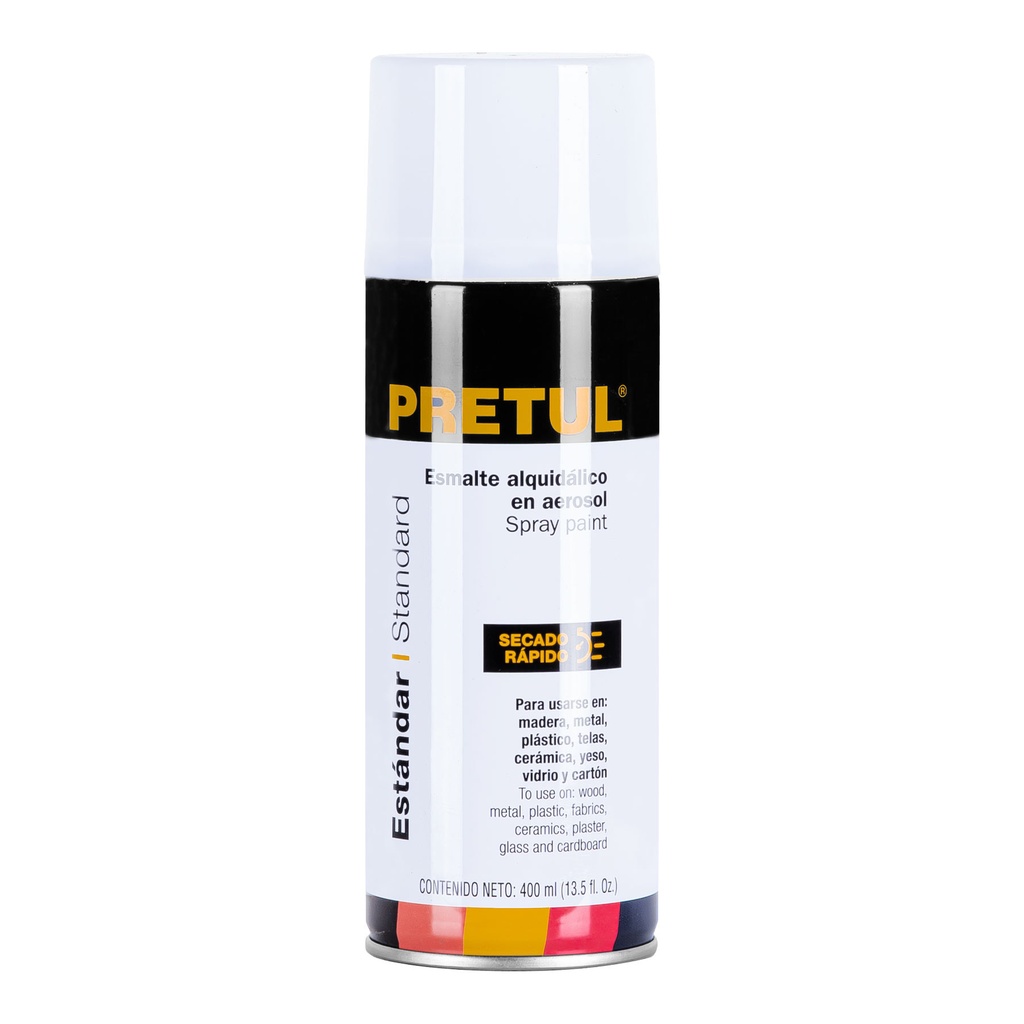 SPRAY PAINT PRETUL BLANC BRILLANT 27171