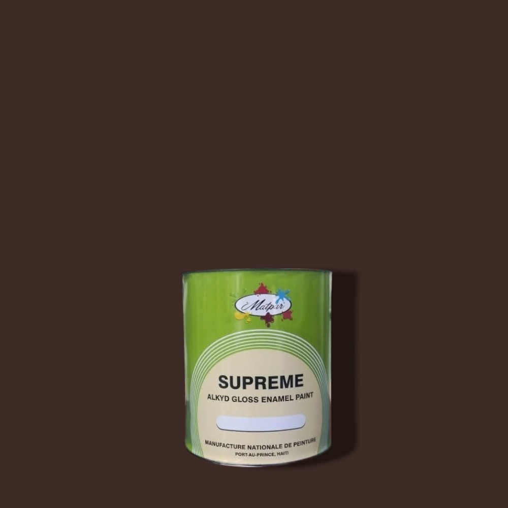 SUPREME ENAMEL CHOCOLAT 1/4 GAL