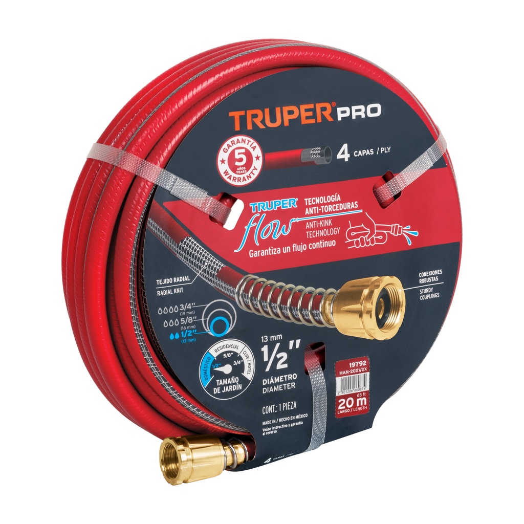 TUYAUX ARROSAGE 65.6 FT TRUPER 19792