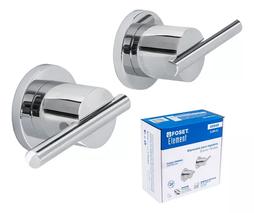 VANNE DOUCHE DBLE CHROME FOSET ELEMENT 49949