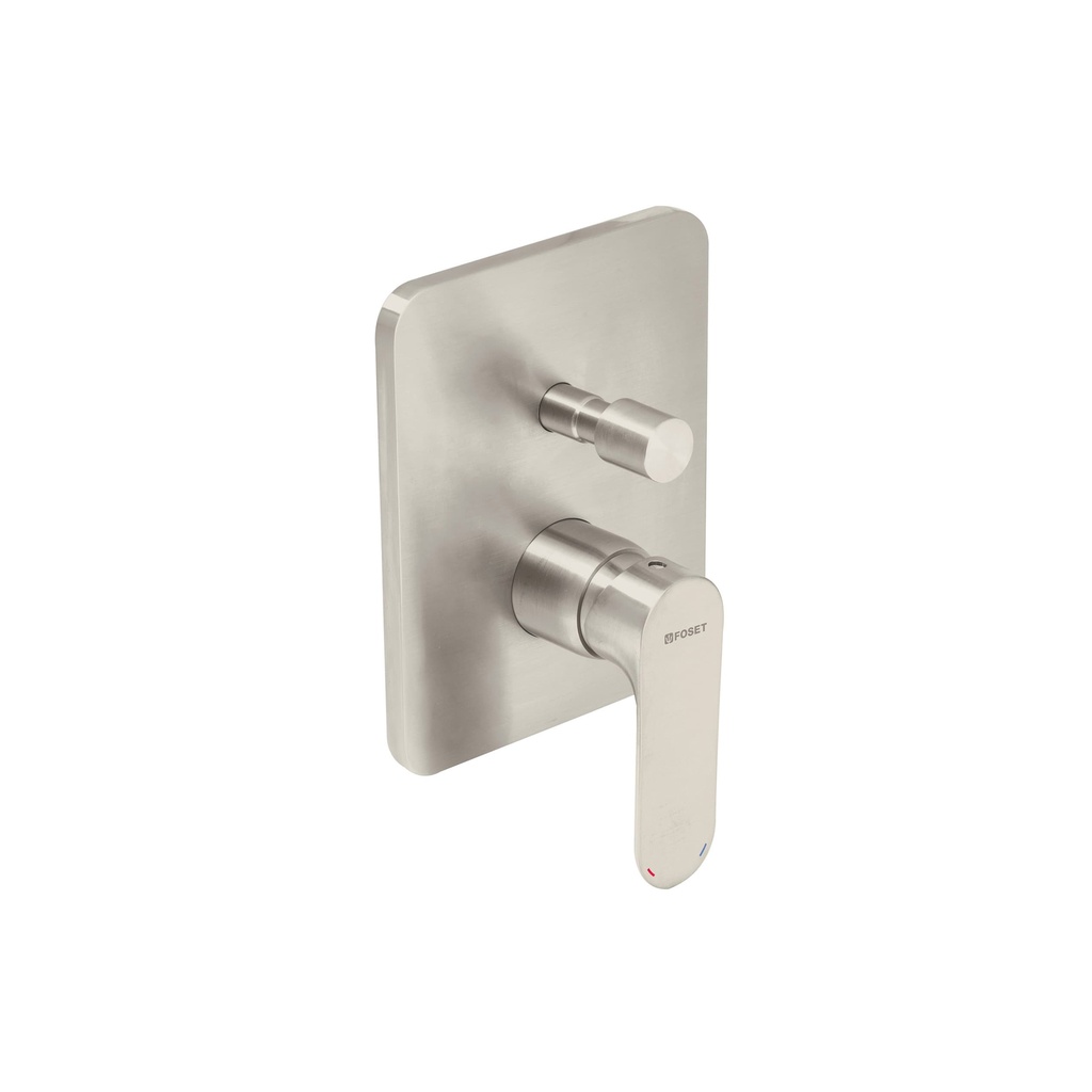 VANNE DOUCHE SIMPLE SATIN FOSET RIVIERA 45185