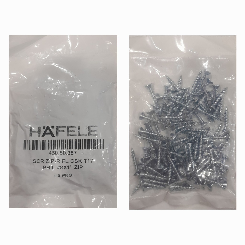 VIS BOIS #8 1 HAFELE PK/100