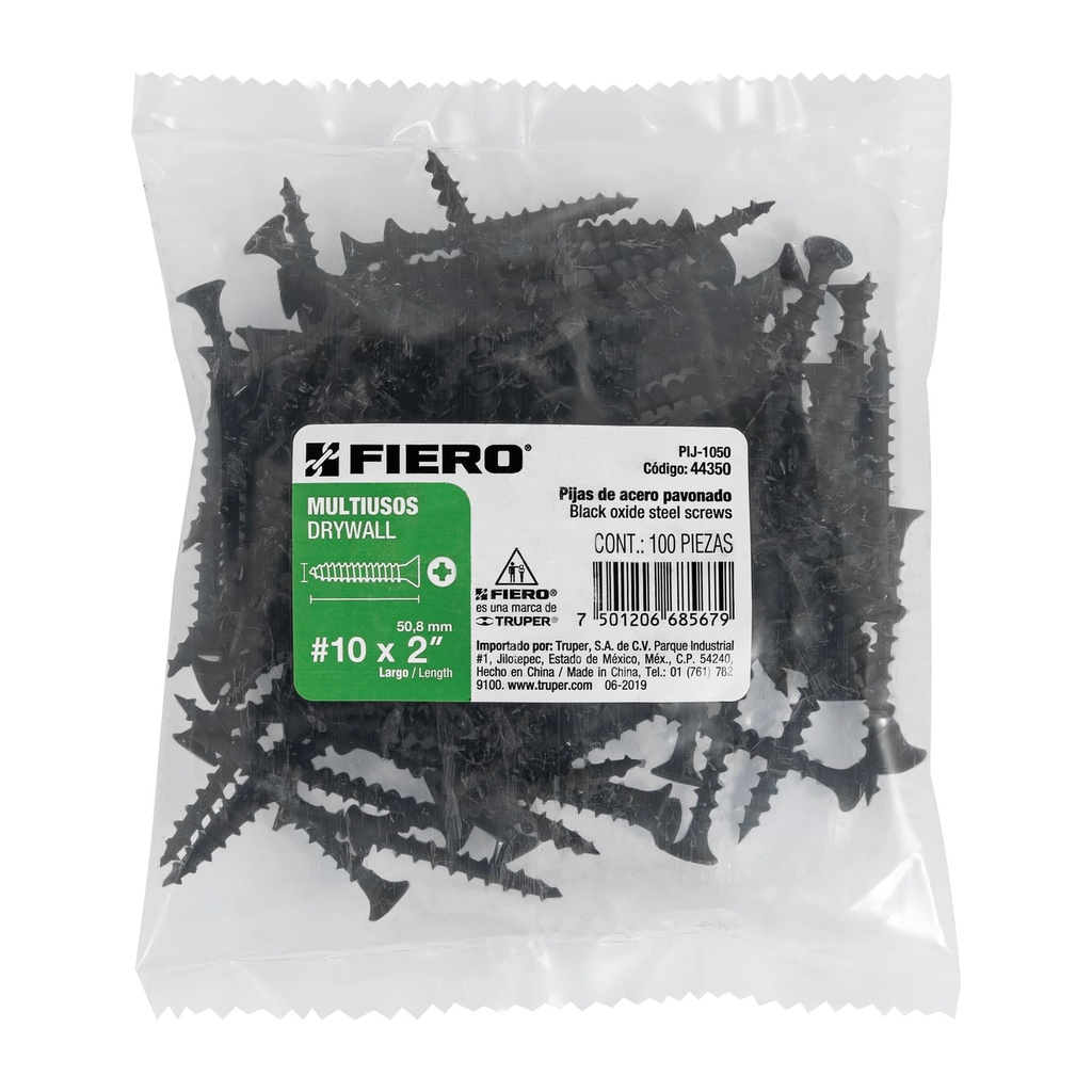 VIS DRYWALL SCREWS #10X 2" BX/100 44350