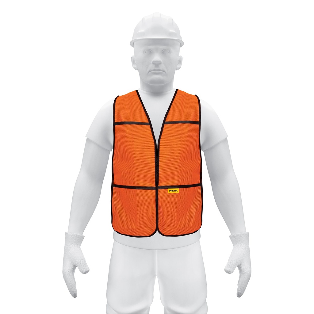 GILET ORANGE PRETUL 21023