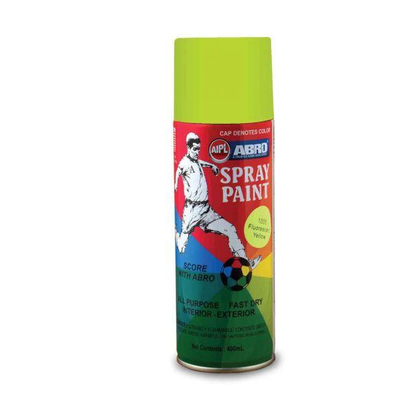 SPRAY PAINT ABRO YELLOW FLUOR 101