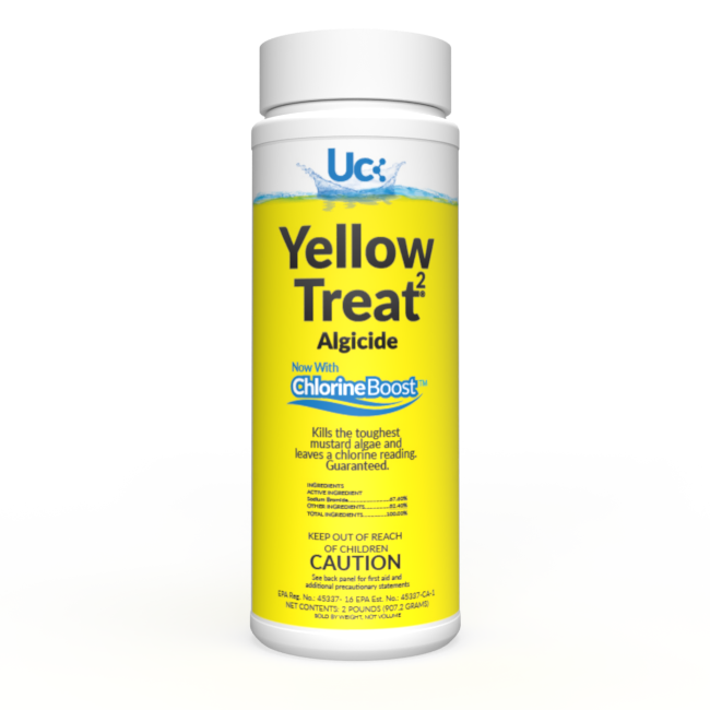 POOL YELLOW ALGAECIDE 2LBS AQUAMAX 