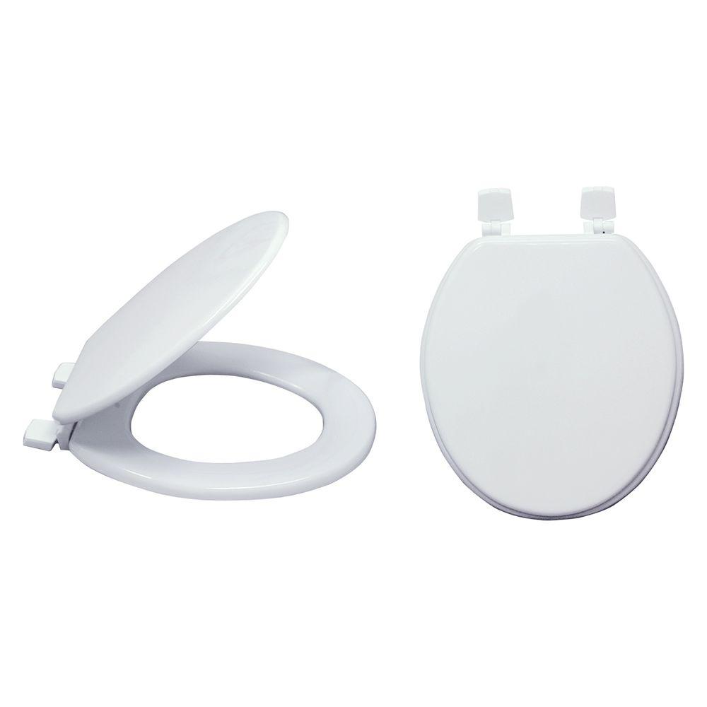 SIEGE WC BOIS ROND EZ-FLO 65905