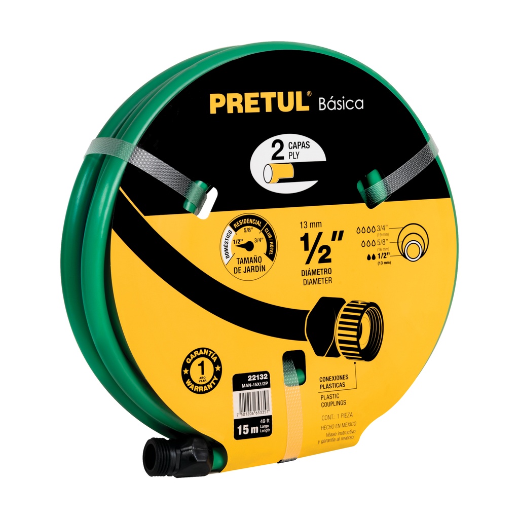 TUYAUX ARROSAGE 49FT PRETUL 22132